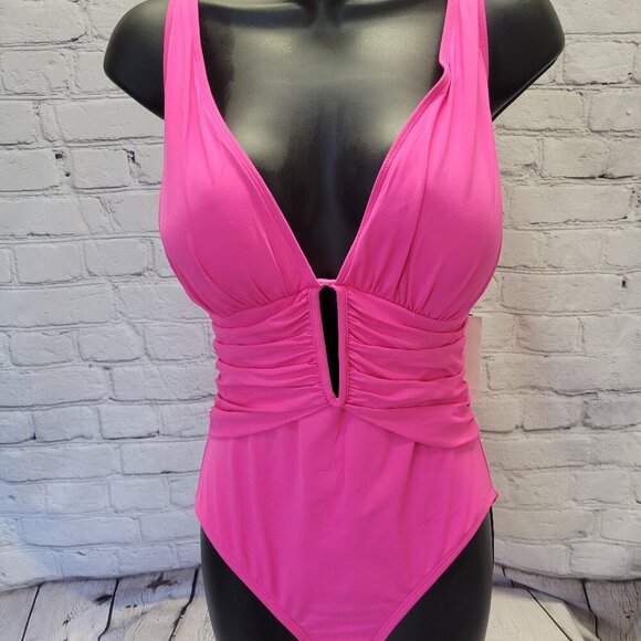 Bleu by Rod Beattie Women's Molded-Cup One-Piece Swimsuit - Picture 1 of 7